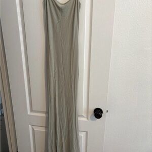 SKIMS Sleeveless Maxi Dress - Gray